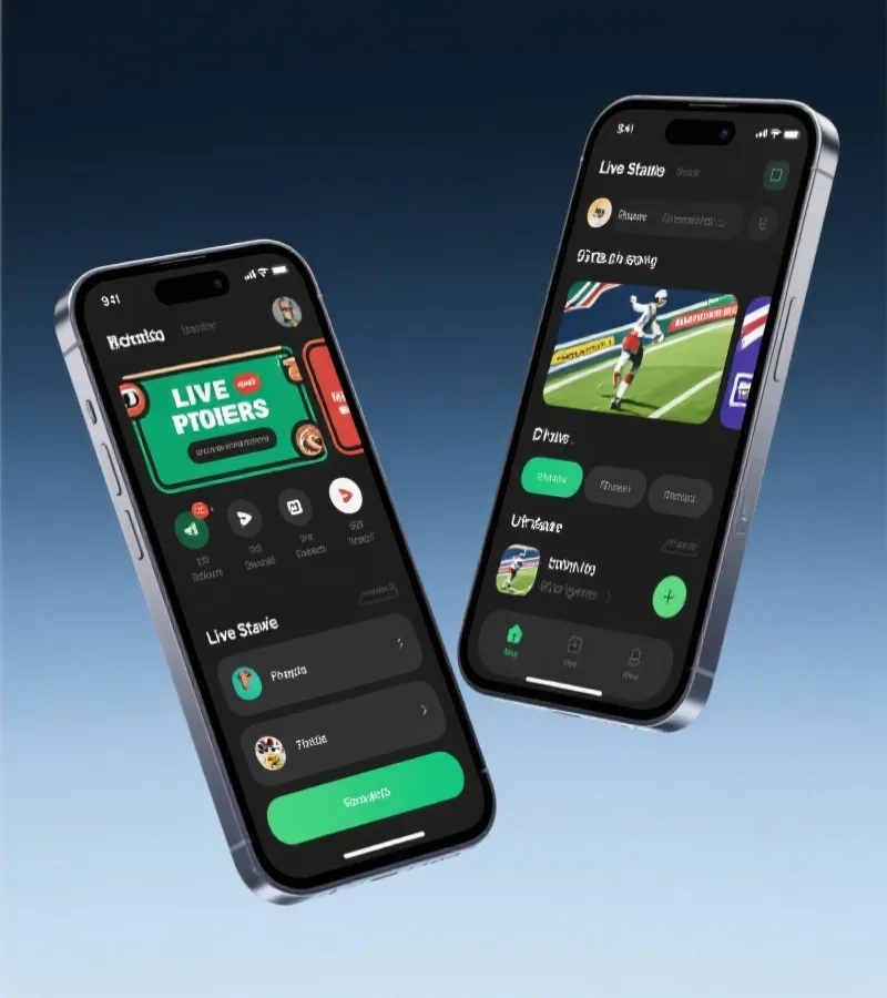 KYsports App 界面展示